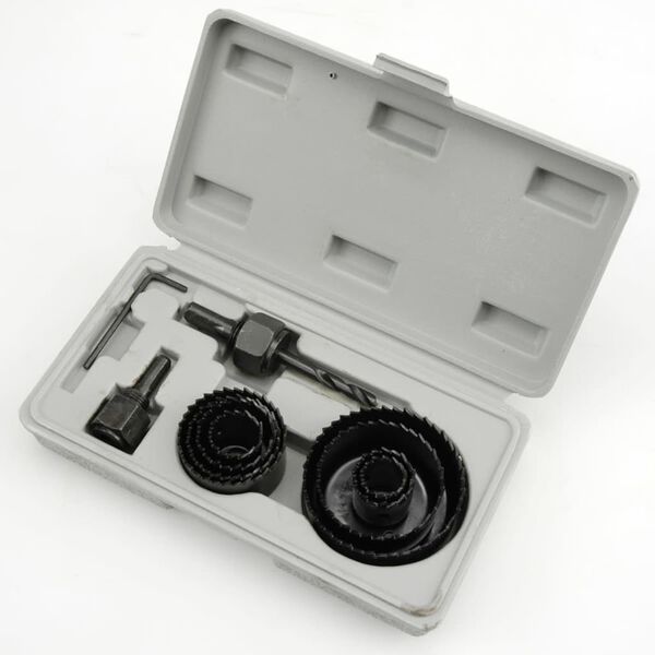 VOREL 11 Piece Hole Saw Set 19-64 mm 22570