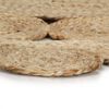 vidaXL Handmade Rug Braided Jute 120 cm
