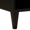 vidaXL TV Cabinet Black and Gold 100 x 33 x 46 cm Engineered wood