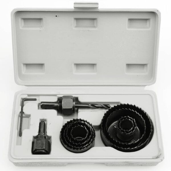 VOREL 11 Piece Hole Saw Set 19-64 mm 22570