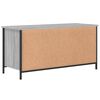vidaXL TV Cabinet Grey Sonoma 100x40x50 cm Engineered Wood