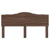 vidaXL Headboard Brown Oak 200 cm Engineered wood