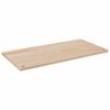vidaXL Desk Top 110x55x2.5 cm Solid Wood Pine