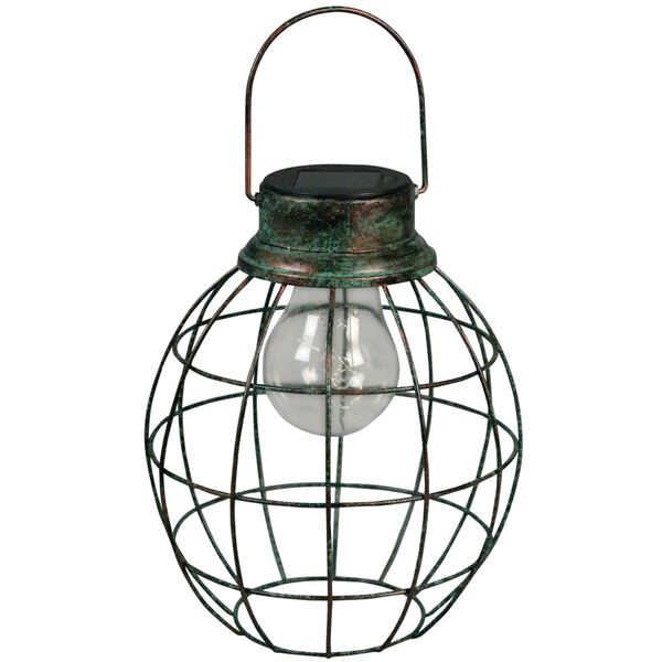 Luxform Solar LED Garden Lantern Tango Green 30101