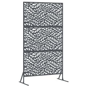 vidaXL Privacy Screen Anthracite 100 x 50 x 180 cm Steel
