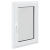 vidaXL Basement Window RISOR 60 x 100 cm PVC and Glass White