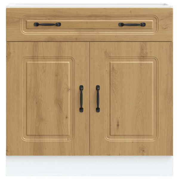 vidaXL Kitchen Base Cabinet Kalmar Artisan Oak Engineered Wood