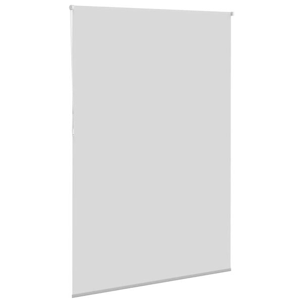 vidaXL Roller Blind Blackout Light Grey 145x210 cm Fabric Width 141.6 cm Polyester