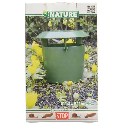 Nature Slug Trap Set 2 pcs 11x11.5 cm Green