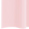 vidaXL Voile Curtains with Rod Pockets 2 pcs Light Pink