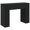 vidaXL Coffee Table Black 102 x 35 x 75 cm Engineered Wood