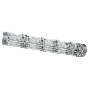 vidaXL Field Fence Silver