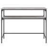 vidaXL Console Table Grey Sonoma 100x35.5x75 cm Engineered Wood
