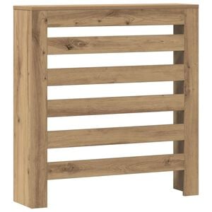 vidaXL Radiator Cover Artisian Oak 78x20x82 cm Engineered Wood