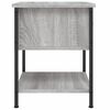 vidaXL Bedside Table Grey Sonoma 34x35.5x45 cm Engineered Wood