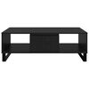 vidaXL Coffee Table Black Oak 104 x 60 x 35 cm Engineered Wood