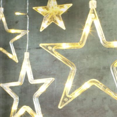 HI Light Star Curtain “Fairy” with 63 LEDs