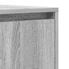 vidaXL Sideboard Grey Sonoma 120 x 41 x 75 cm Engineered Wood