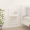 vidaXL Wall-mounted Bedside Shelves 2 pcs White Solid Wood Pine