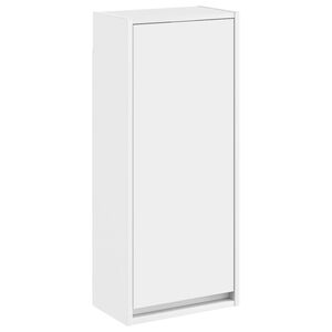 vidaXL Wall-mounted Sink Vanity White 35 x 20 x 81 cm Engineered Wood