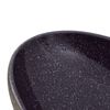 vidaXL Countertop Basin Purple and Grey Oval 59x40x14 cm Ceramic