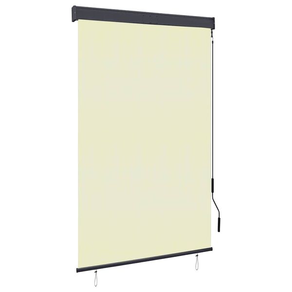 vidaXL Outdoor Roller Blind 120x250 cm Cream