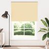 vidaXL Roller Blind Blackout Beige 160x230 cm Fabric Width 156.6 cm Polyester
