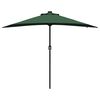 vidaXL Garden Parasol Green 294 x 150 x 223 cm Polyester and Steel
