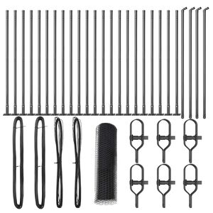 vidaXL Fence Post Grey