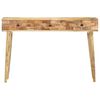 vidaXL Console Table 115x35x76 cm Solid Mango Wood