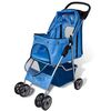 vidaXL Dog Stroller 15 kg Blue