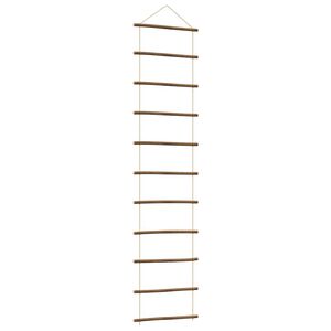 vidaXL Wall Decoration Ladder-Shaped 50x200 cm Natural Branch