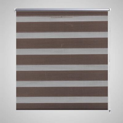 Zebra Blind 120 x 230 cm Coffee