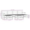 vidaXL 7 Piece Garden Lounge Set Solid Wood Douglas