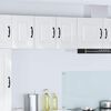 vidaXL Kitchen Cabinet Kalmar High Gloss White 30 x 31 x 40 cm