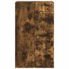 vidaXL TV Wall Cabinet Smoked Oak 59.5 x 31 x 100 cm Engineered Wood