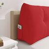 vidaXL Back Pillow Red 160 x 24 x 50 cm Fabric