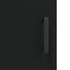 vidaXL Highboard Black 34.5x34x180 cm Engineered Wood