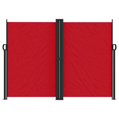 vidaXL Retractable Side Awning Red 180x600 cm