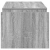vidaXL Coffee Table Grey Sonoma 90 x 45 x 35 cm Engineered Wood