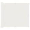 vidaXL Balcony Screen White 100 x 300 cm Oxford Fabric