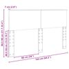 vidaXL Headboard White 160 cm Engineered wood