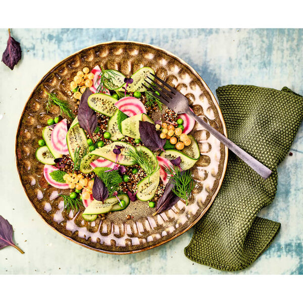 Cosy & Trendy Plat Plate Araki Hazel 6 pcs &Oslash;27 cm Brown