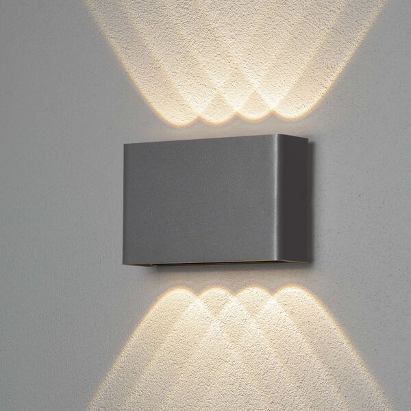 KONSTSMIDE LED Wall Light Chieri 1x8W Anthracite