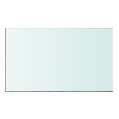vidaXL Shelf Panel Glass Clear 50x30 cm