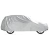 vidaXL Car Cover for SUV with Buckle Straps Full Silver L PEVA
