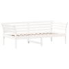 vidaXL Day Bed without Mattress White 75x190 cm Small Single Solid Wood Pine
