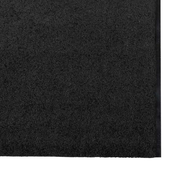 vidaXL Doormat Other Black 120 x 350 cm Polyamide and PVC