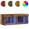 vidaXL TV Cabinet Set Old wood 80 x 30 x 30 cm Engineered Wood