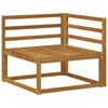 vidaXL Outdoor Corner Sofa Natural 83 x 83 x 73 cm
